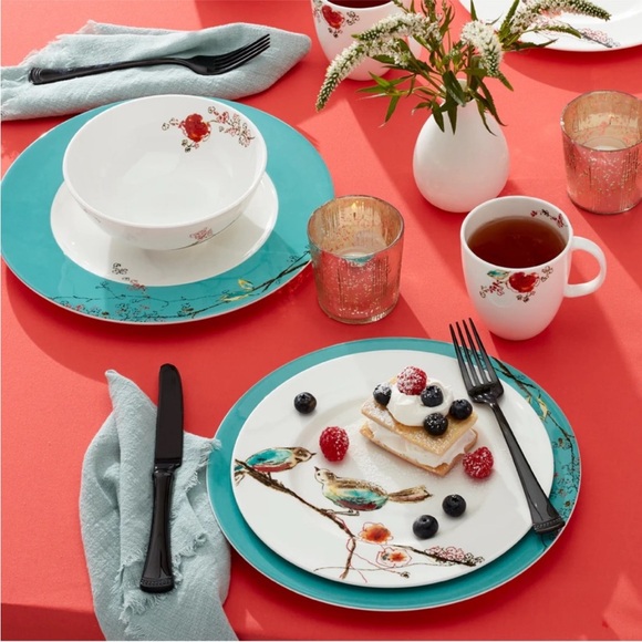 Lenox Chirp Bone China Coffee Tea Mug Set of 4 - Picture 7 of 9